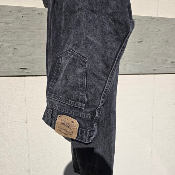 Mens Levis 550 USA Made  38/34  Good condition Black Label Vintage Levis Jeans - Picture 6 of 9